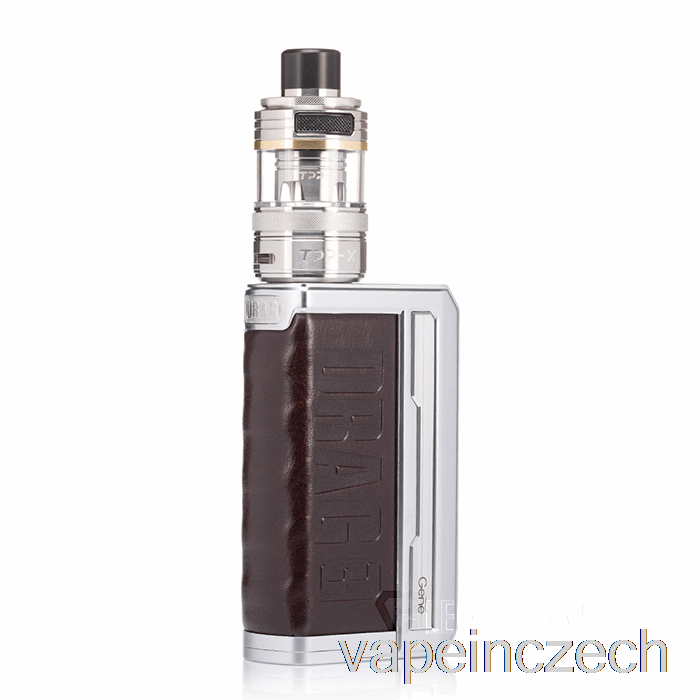 Startovací Sada Voopoo Drag 3 177w [tpp-x] Stříbrná Káva Hnědá Vape Pero